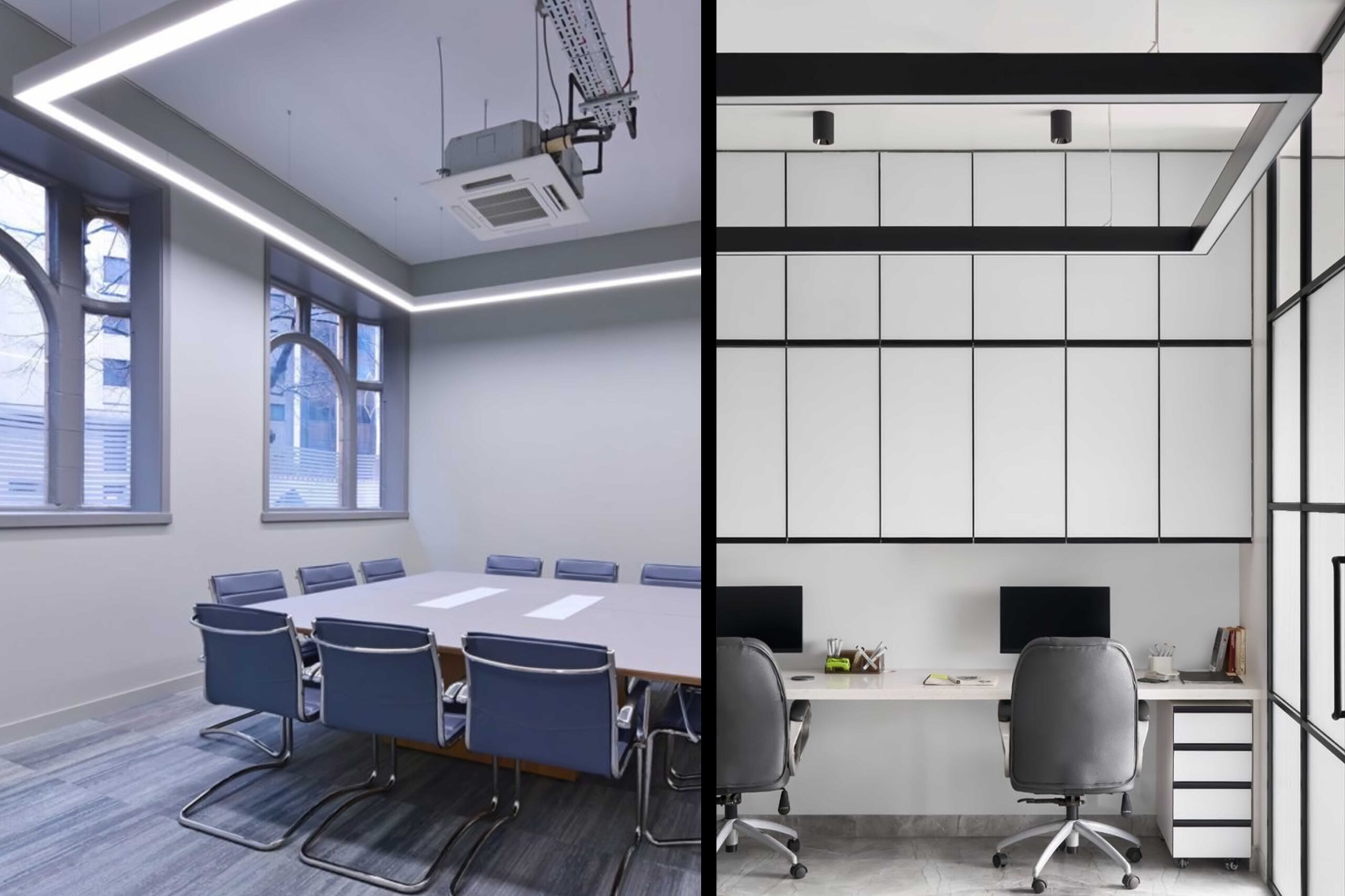 hanging-liner-modern-lighting-for-special-designs-1-4 پروفیل لاین نوری آویز