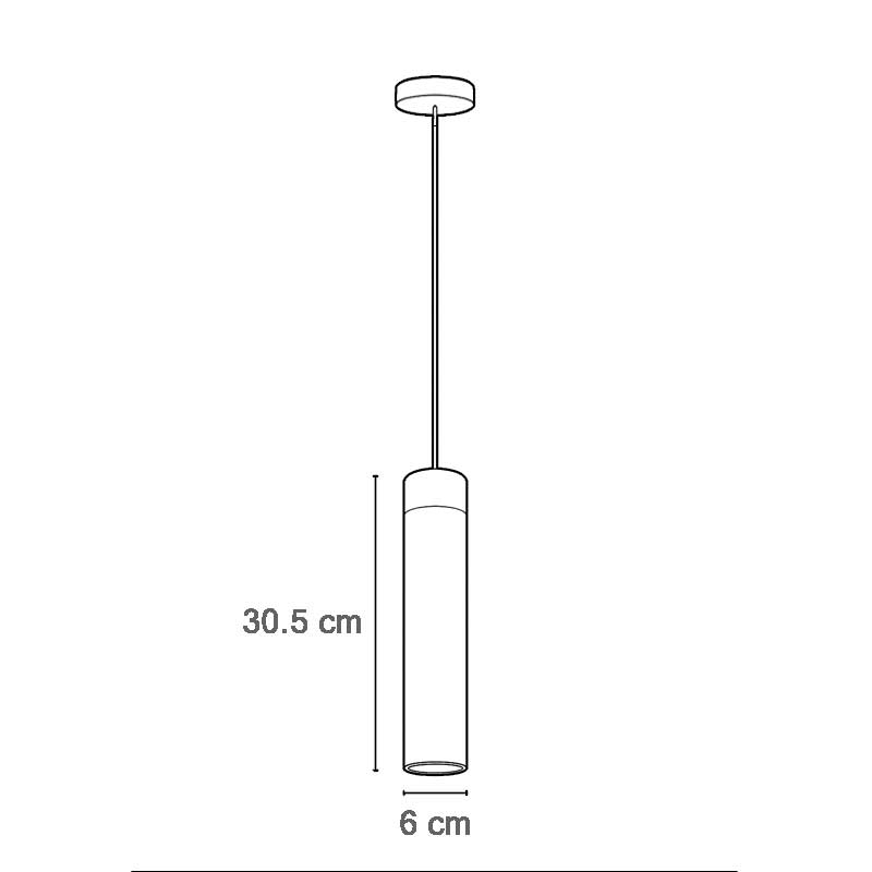 چراغ مگنتی آویز استوانه ای