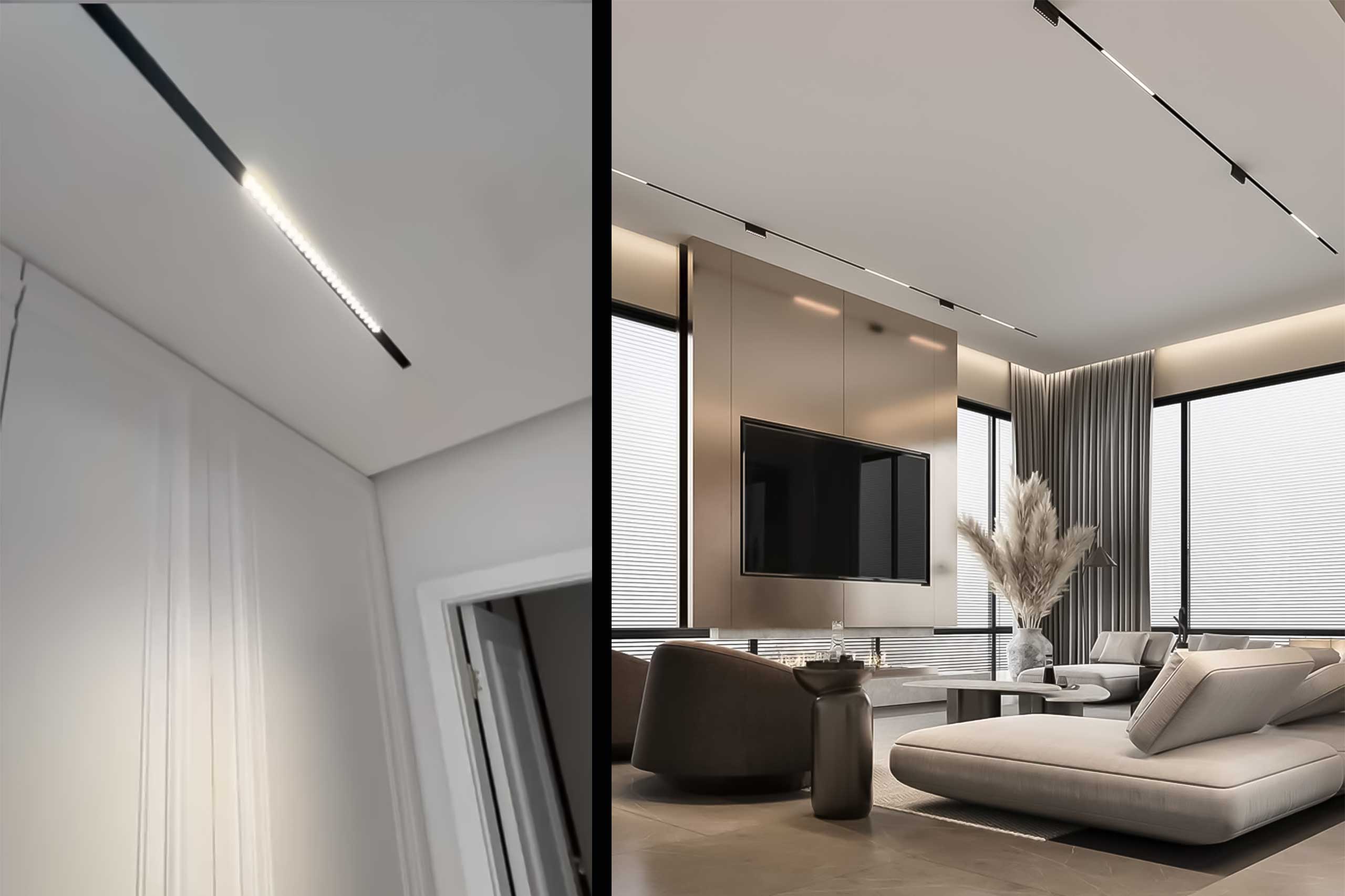 the-future-of-architectural-lighting-is-here-transforming-interior-design-with-samsam-magnetic-and-quasi-magnetic-liners06 چراغ شبه مگنتی