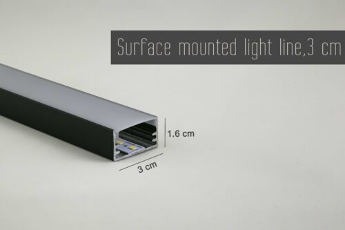 Surface-mounted-light-line,-3-cm-01 چراغ خطی روکار