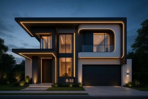 a-comprehensive-guide-to-choosing-the-right-lighting-for-every-space-from-home-to-office-and-facade-environments-05 نورپردازی نما