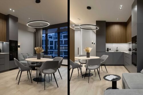 round-pendant-liners-and-chandeliers-a-comprehensive-guide-to-design-and-lighting-04 نورپردازی داخلی