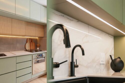 cabinet-light-line-installing-cabinet-linear-light-03 نور خطی زیر کابینت