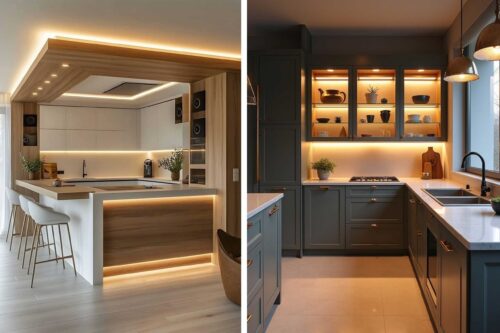 cabinet-light-line-installing-cabinet-linear-light-04 چراغ زیر کابینتی