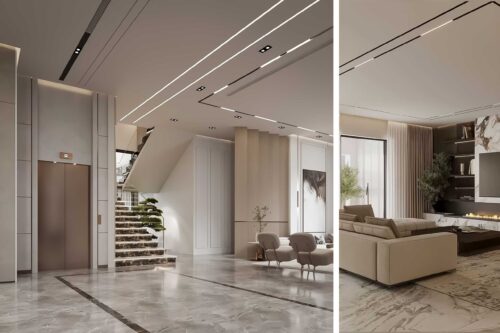 reception-ceiling-light-line-complete-guide-08 نورپردازی سقف پذیرایی