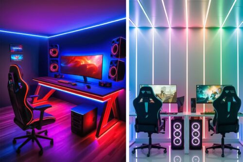rgb-lighting-gaming-room-design-with-light-lines-03 لاینر RGB