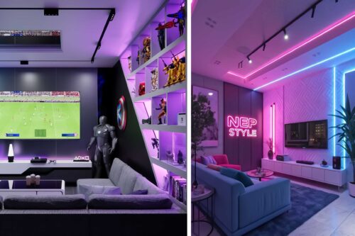 rgb-lighting-gaming-room-design-with-light-lines-07 نورپردازی RGB