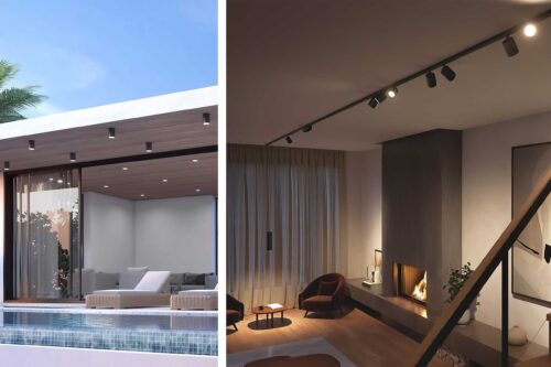 ceiling-halogen-and-ceiling-light-with-light-line-04 چراغ سقفی