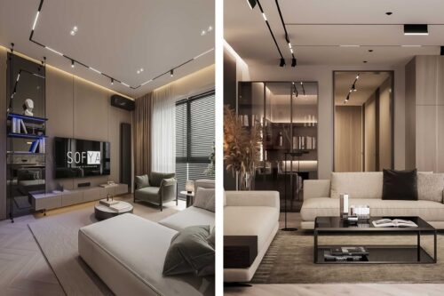 ceiling-lighting-and-linear-ceiling-light-04 نورپردازی سقف