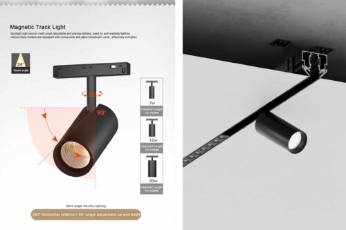 cylindrical-magnetic-lamp-and-rail-lamp-03 چراغ استوانه ای