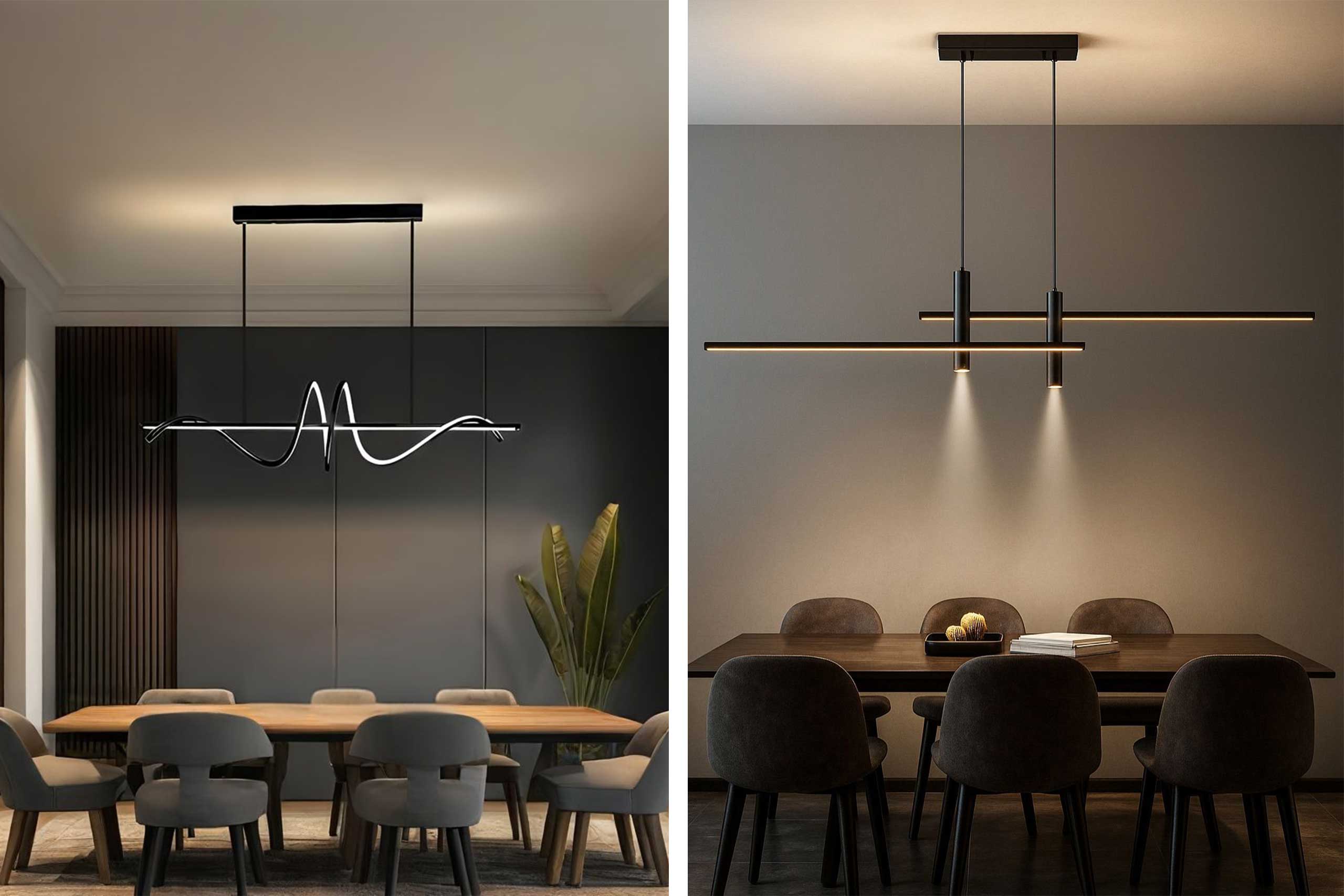 Modern-hanging-chandelier-03 لوستر آویز آشپزخانه