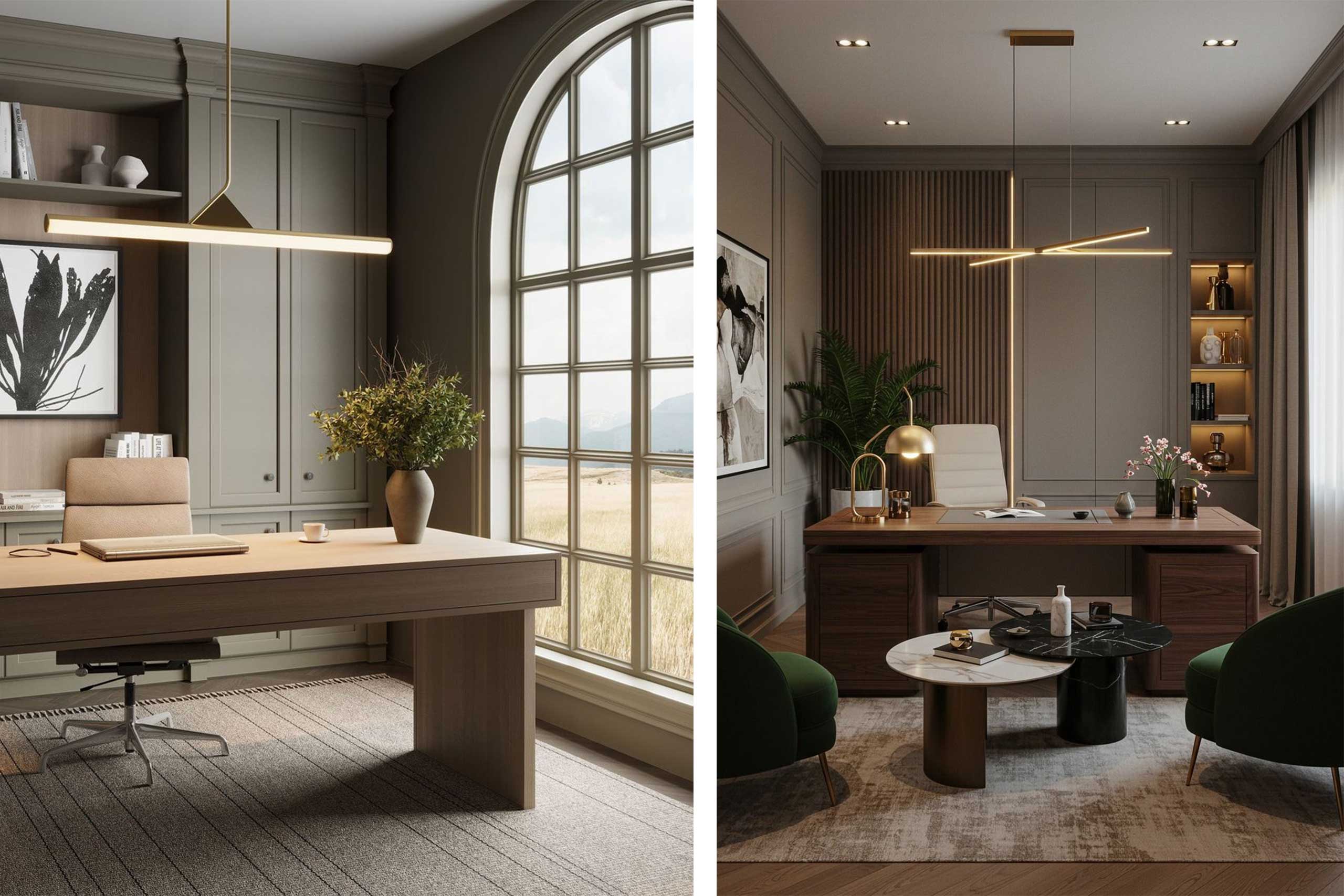 Modern-hanging-chandelier-07 لوستر آویز اتاق مطالعه